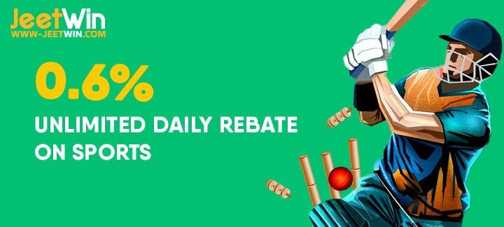 0.6% Daily Cash Back on Sports